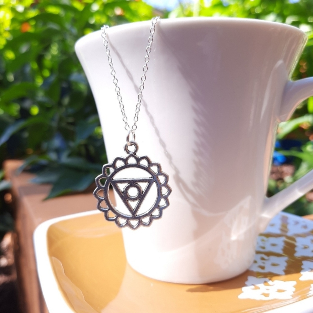 Throat Chakra Pendant Necklace